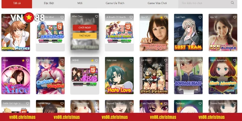 Bộ sưu tập game slot nóng bỏng với tỷ lệ trả thưởng cực cao tại VN88