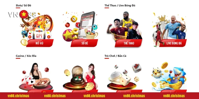 Mỗi sảnh game có hàng trăm tựa game khác nhau