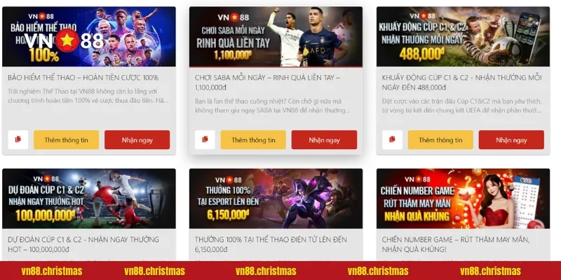 Đa dạng kèo cược cùng khuyến mãi cực thơm